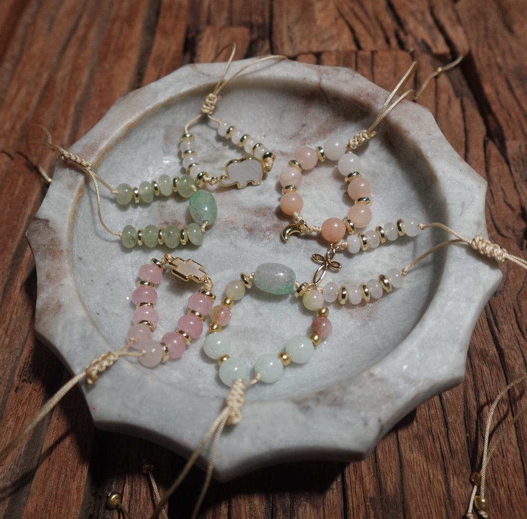 Stone bracelets